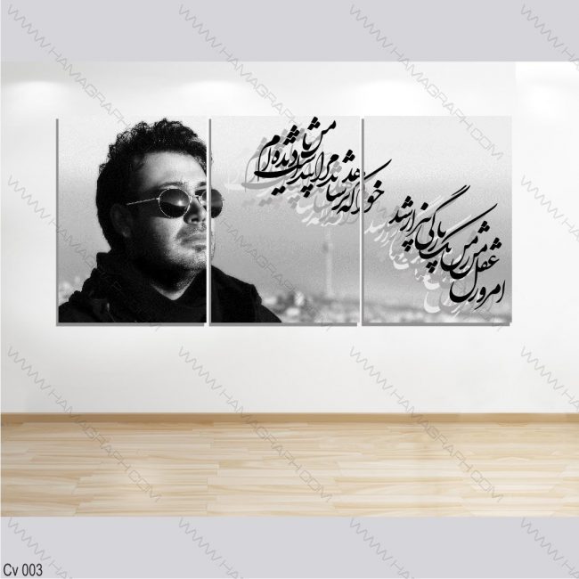 شاسی سه تکه طرح محسن چاوشی کد Cv 003