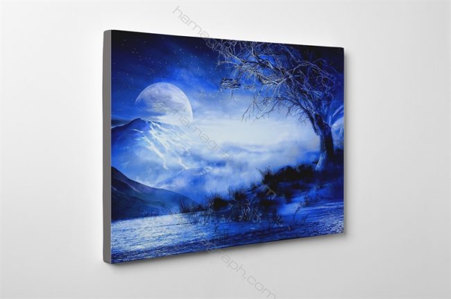 خرید تابلو شاسی blue night sky | قابل سفارش با طرح دلخواه - تابلوی هنری فانتزی دکراتیو خرید تابلو نقاشی شاسی تابلو تزئینی و دکوری فروش عمده تابلو شاسی