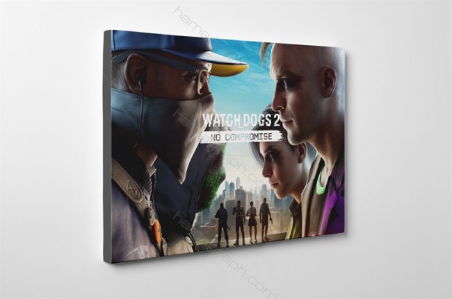 تابلو شاسي گيمينگ watch dogs | قابل سفارش با طرح دلخواه - گیمینگ تابلوشاسی واچ داگز تابلو شاسی جوکر تابلو شاسی های فانتزی با بهترین کیفیت چاپ انواع شاسی
