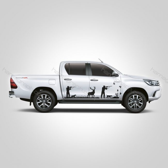 استیکر ماشین آفرود hunter | برچسب بدنه آفرود استیکر پاترول برچسب آفرود پاترول استیکر ماشین اسپرت استیکر خودرو استیکر وانت خرید اینترنتی استیکر خودرو