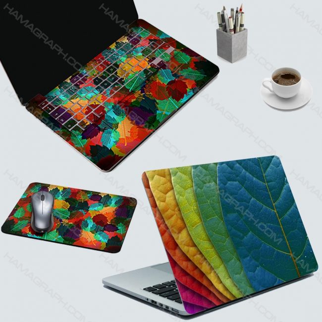 اسکین کامل لپ تاپ colorful fall - اسکین طرح پاییزی - اسکین