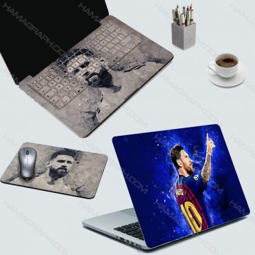 اسکین کامل لپ تاپ king messi - اسکین لئو مسی - اسکین