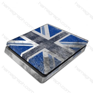 برچسب پلی استیشن طرح blue england - برچسب طرح انگلستان - اسکین - استیکر