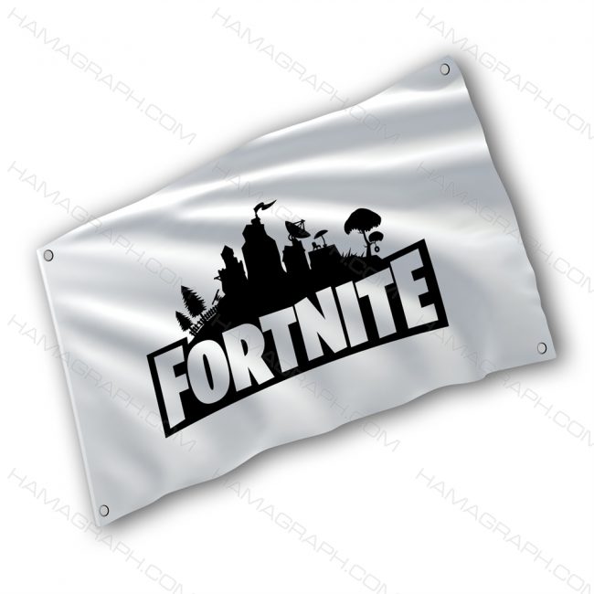 پرچم پارچه ای با طرح Fortnite