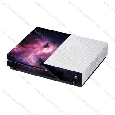 پوسته Xbox one /one s طرح galaxy - پوسته طرح کهکشان - اسکین - استیکر