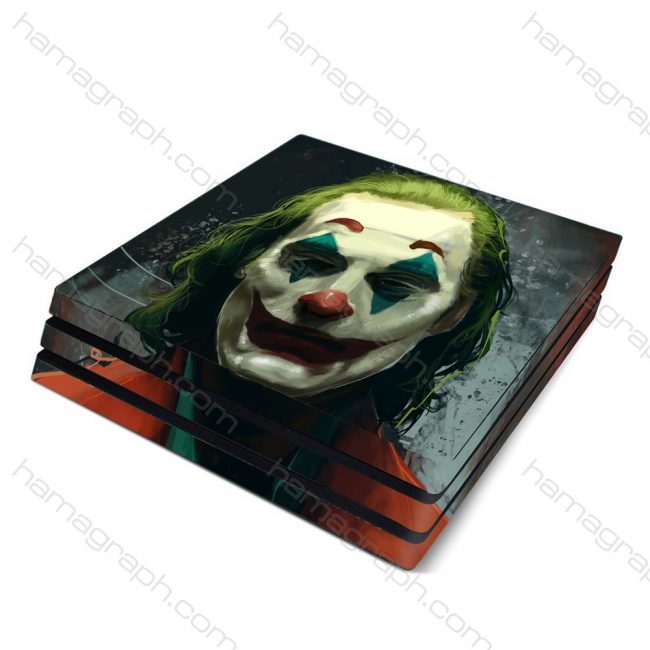 برچسب پلی استیشن joker movie - برچسب طرح جوکر شماره 2 - اسکین - استیکر