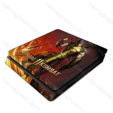 اسکین پلی استیشن طرح mortal combat 11 - اسکین طرح کامبت - اسکین - استیکر