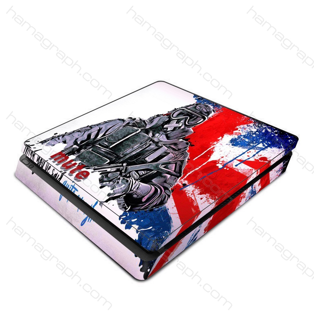 rainbow 6 پوسته پلی استیشن طرح rainbow 6 - پوسته طرح رینبو سیکس سیج - اسکین - استیکر