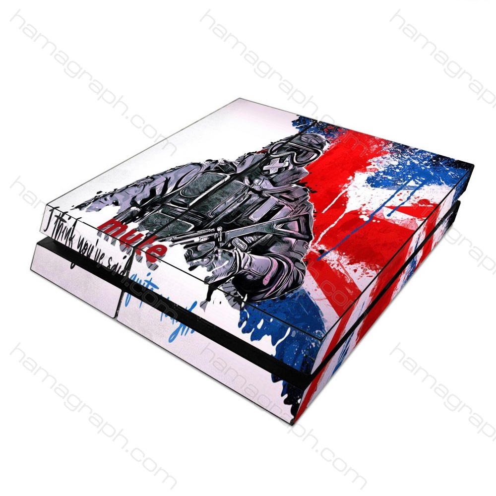 rainbow 6 پوسته پلی استیشن طرح rainbow 6 - پوسته طرح رینبو سیکس سیج - اسکین - استیکر