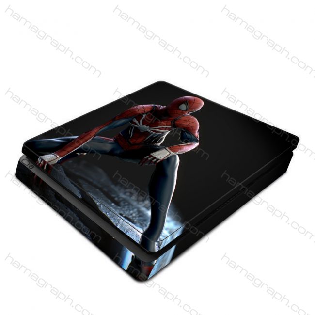 برچسب پلی استیشن طرح spider man - برچسب طرح اسپایدرمن - اسکین - استیکر
