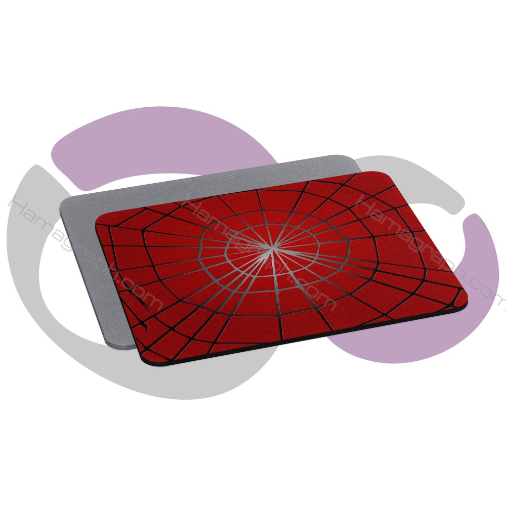 موس پد طرح spider web - طرح مرد عنکبوتی - پد ماوس طرح دار - موس پد کامپیوتر - لپ تاپ