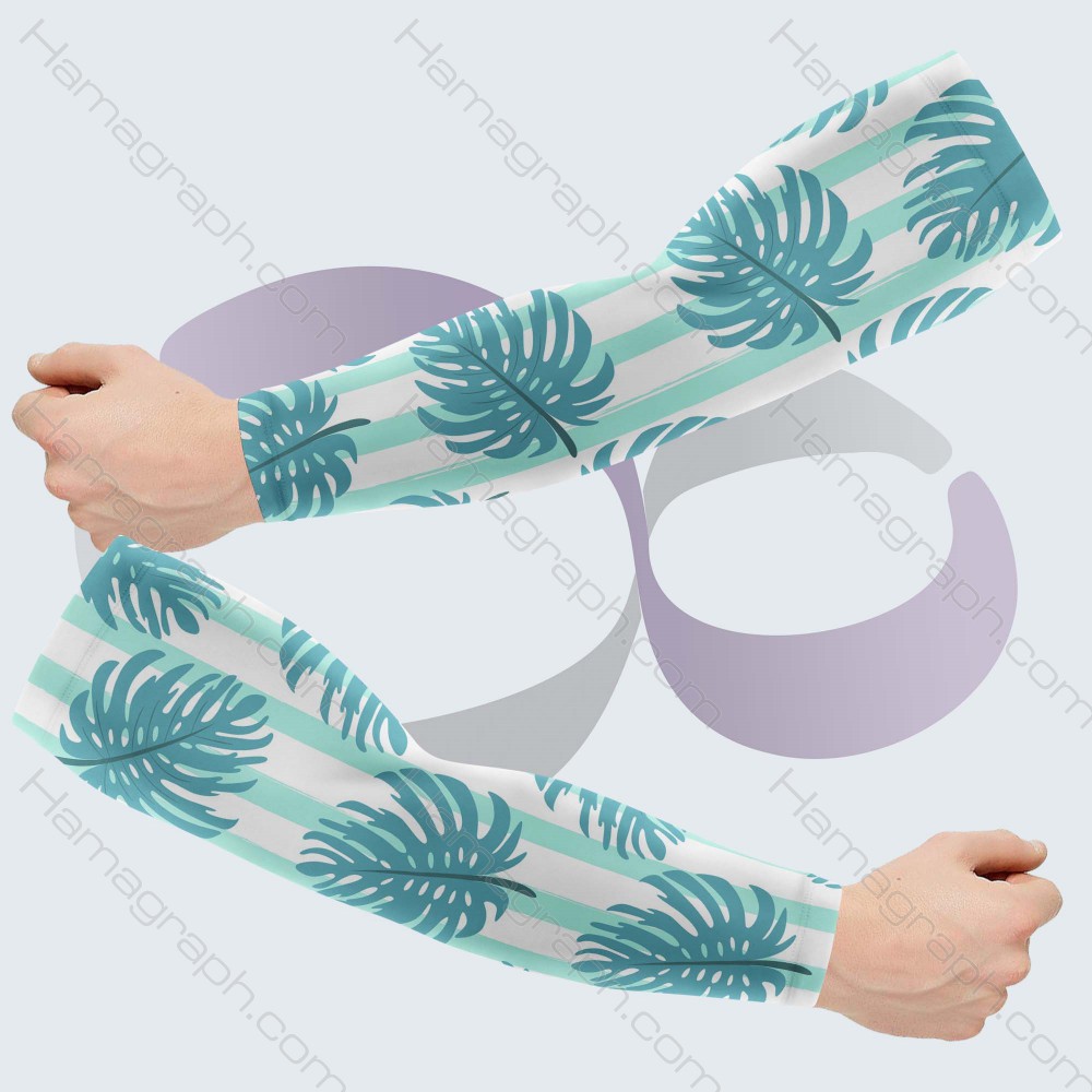 ساق دست با طرح blue leafs