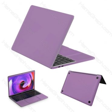 اسکین کامل لپ تاپ Acer بافت برجسته طرح purple pastel