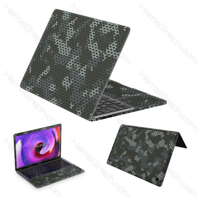 اسکین کامل لپ تاپ Acer طرح gray camo