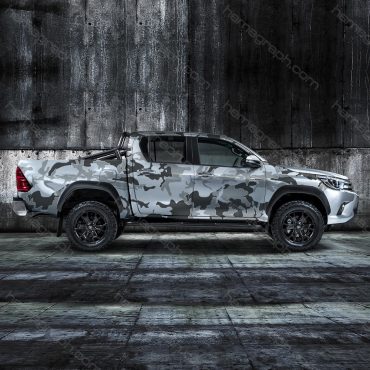 برچسب آفرودی ماشین پیکاپ طرح Hilux side 054