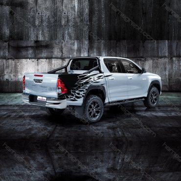 استیکر آفرود هایلوکس طرح hilux side 002