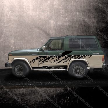 برچسب آفرودی پاترول طرح patrol 015