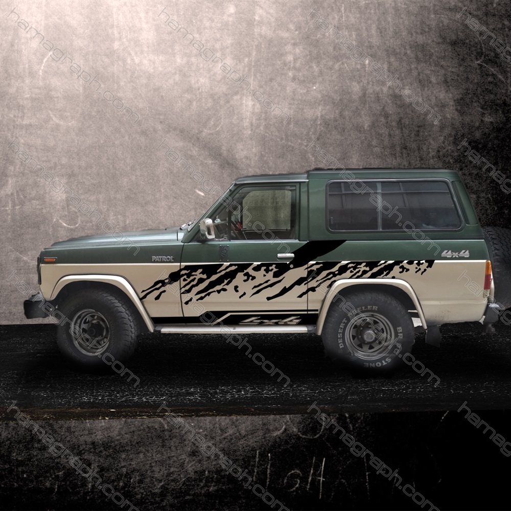 برچسب آفرودی پاترول طرح patrol 015